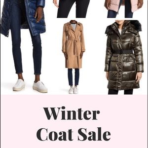 All coats, jackets, hats, scarves, gloves are buy one get one free